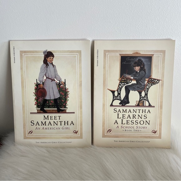 American Girl Office Vintage American Girl Samantha Book Lot Of 2